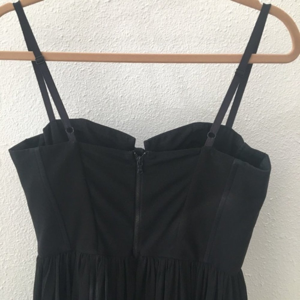 New Alice + Olivia Shakira bustier corset semisheer column gown maxi dress - Picture 14 of 15